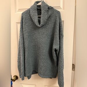 Soft, oversized, comfy cowl neck. XXL